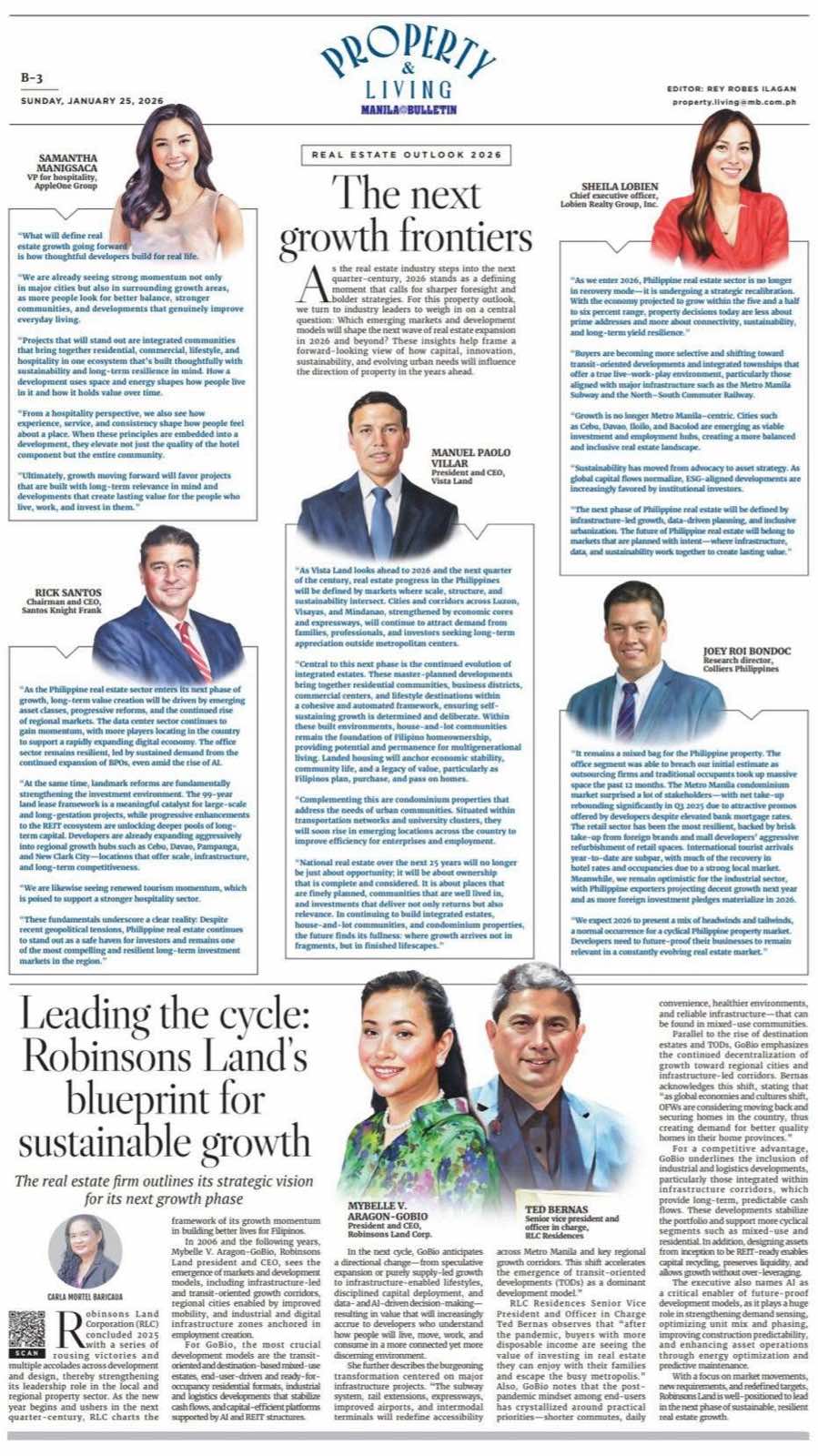 Sheila Lobien with other real estate names